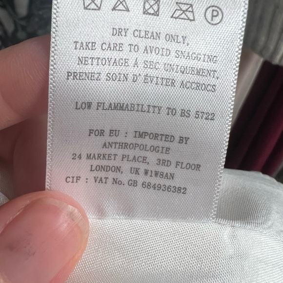 JENNY YOO for Anthro Wedding Dress size 6, NWOT - Picture 4 of 10